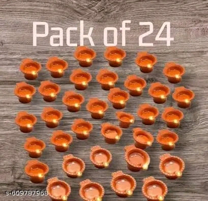 ✨ "Light up your Diwali with smart glow — Water Sensor Diya Lamps that shine when touched by water!” 💧🪔