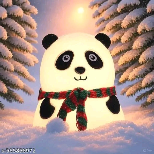Silicone panda lamp